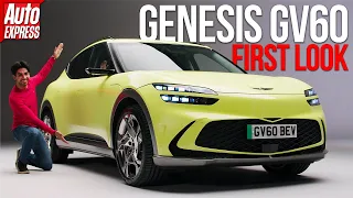 NEW Genesis GV60 first look: the 429bhp Tesla Model Y killer? | Auto Express 4K