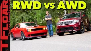 Cat OR Hawk: 2018 Dodge Widebody Hellcat  vs Jeep Trackhawk 1414 HP Review!