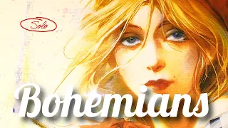 Bohemians | Solo Board Game Playthrough and Tutorial