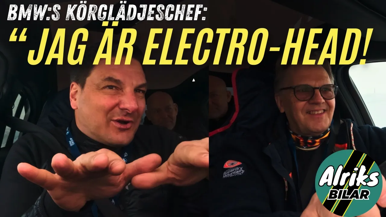BMW:s körglädjeschef Jürgen Brack har blivit "electro-head"! Varför??