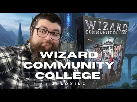 I tried to unbox Wizard Community College, but my daughter had other plans