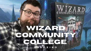 I tried to unbox Wizard Community College, but my daughter had other plans