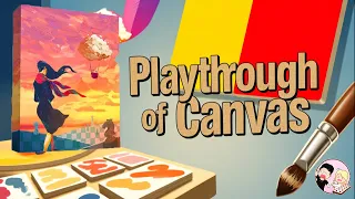 Canvas Playthrough I Board Game I Gaming With The Powers
