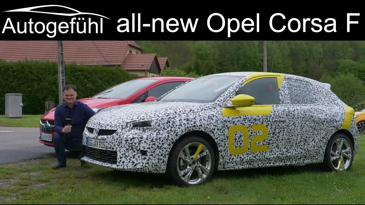 all-new Opel Corsa F first drive PREVIEW  Vauxhall Corsa - Autogefühl