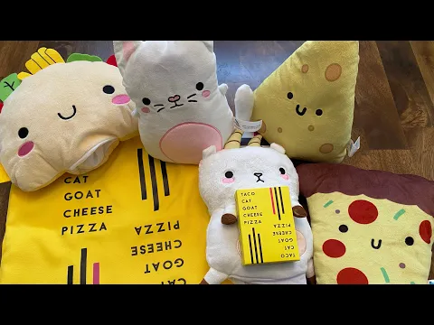 Taco Cat Goat Cheese Pizza Plush Mittens Set Review