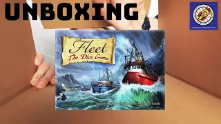 Fleet The Dice Game Unboxing