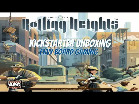 Rolling Heights Kickstarter Unboxing