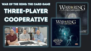 War of the Ring: The Card Game ️ 3-Player Cooperative Playthrough