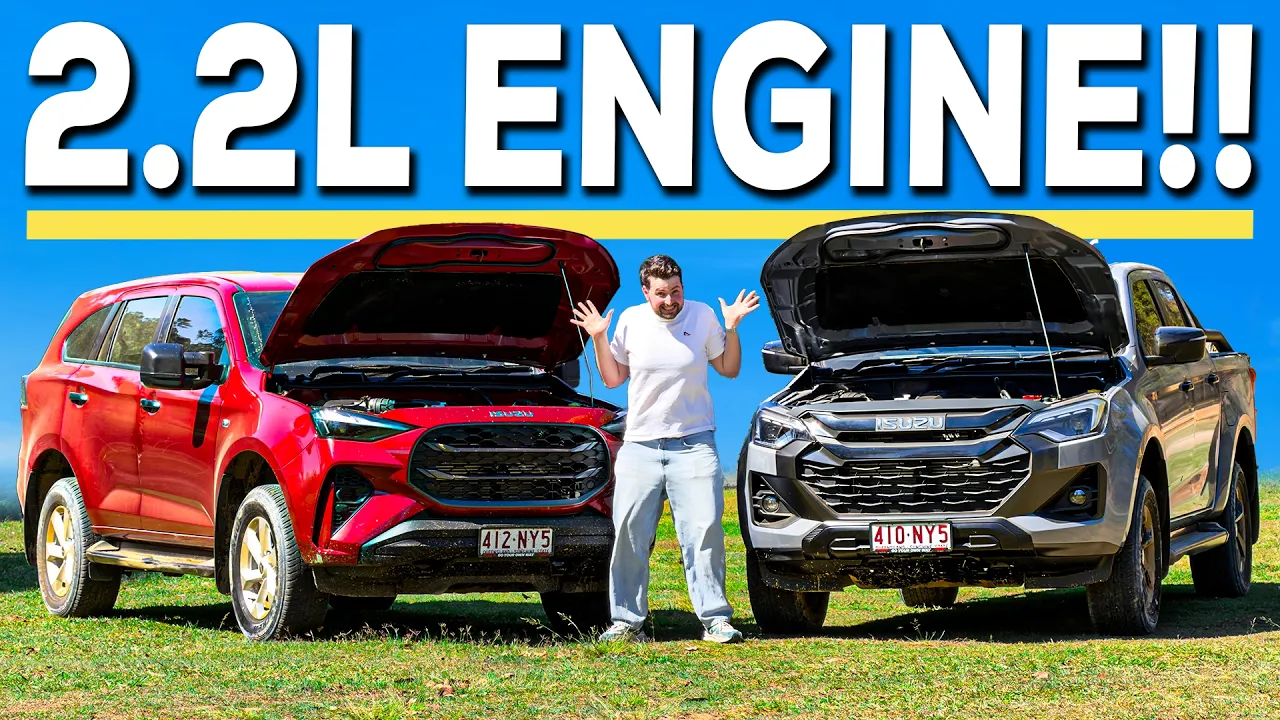 2026 Isuzu MU-X and D-Max (NEW 2.2L) Review: RIP 4JJ3?!