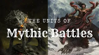 The Units Of Mythic Battles | Fenrir Vs. Hyrrokkin