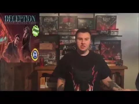 The Dice Men Cometh one minute(ish) review - Deception: Murder in Hong Kong
