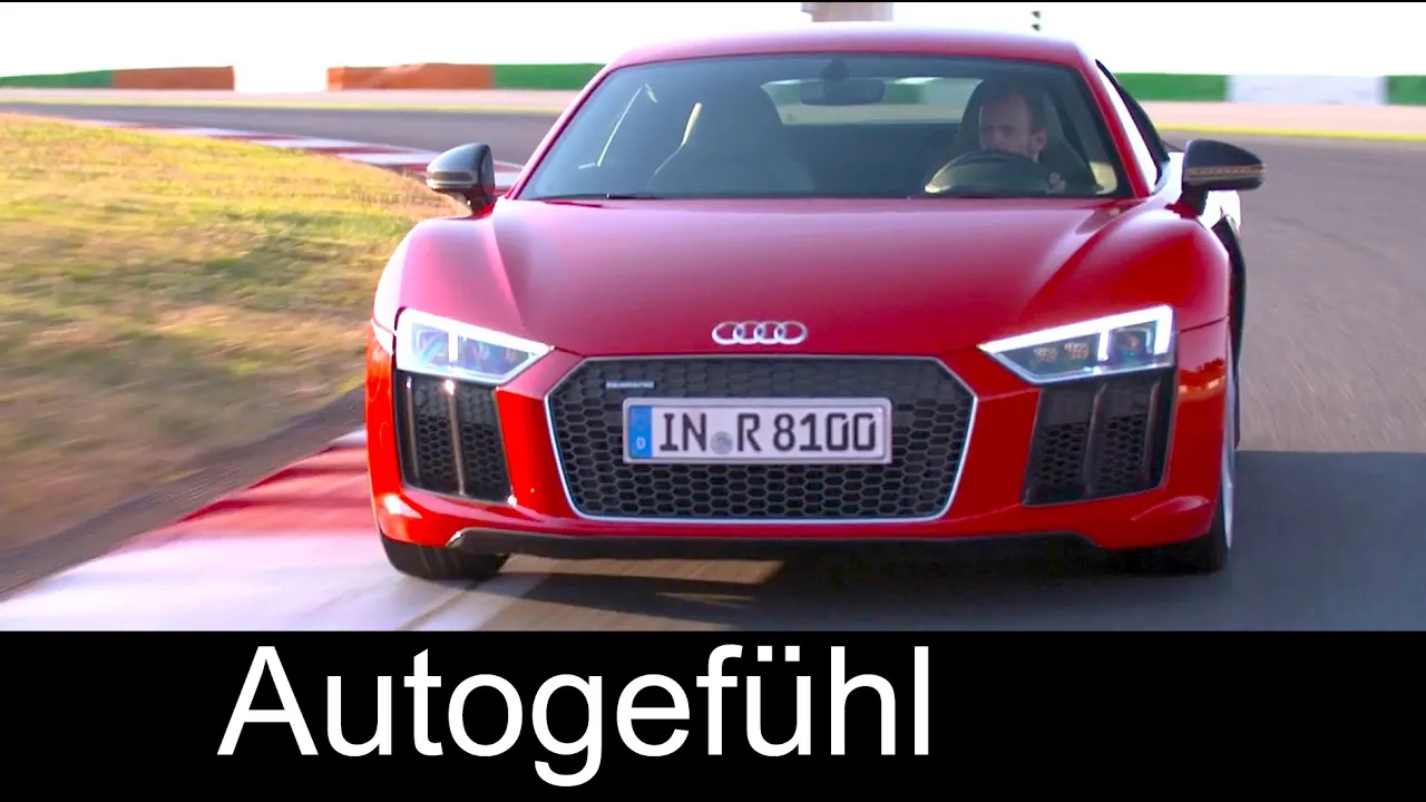 Sound Racetrack all-new Audi R8 V10 plus Preview Exterior/Interior - Autogefühl