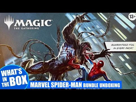 Magic the Gathering MARVEL Spider-Man Bundle Unboxing