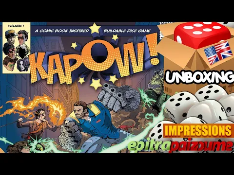 KAPOW! Volume 1 & 2 - Unboxing & First Impressions (EN) | Epitrapaizoume