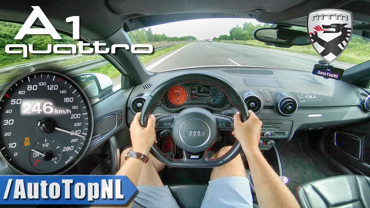 Audi A1 Quattro | 380HP 2.0 TFSI MTM | AUTOBAHN POV by AutoTopNL