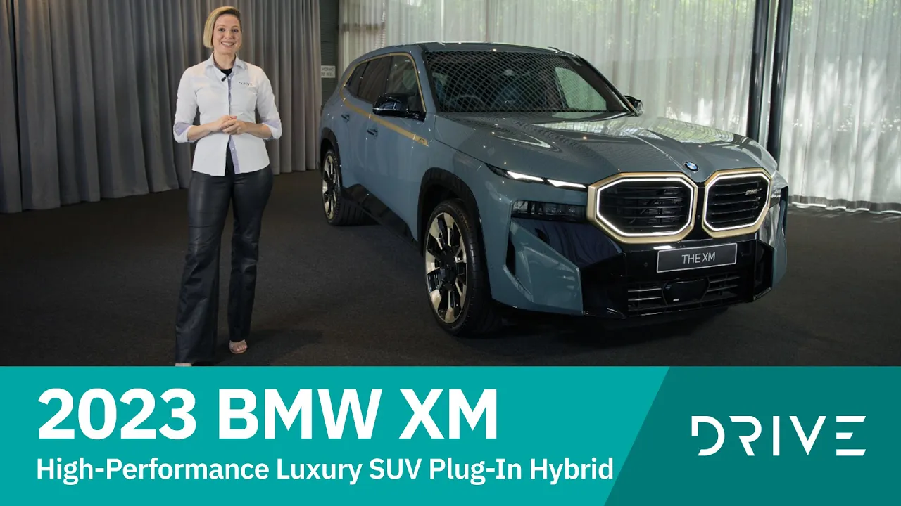 2023 BMW XM | Walkaround of the High-Performance Luxury SUV Plug-In Hybrid | Drive.com.au