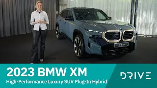 2023 BMW XM | Walkaround of the High-Performance Luxury SUV Plug-In Hybrid | Drive.com.au