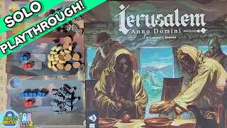 Solo Playthrough of Ierusalem Anno Domini from @devirgames7900 |Love2Hate/Hard2Master #boardgames