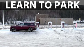 How to park your BMW at Tesla supercharger