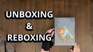 Terra Mystica: Fire and Ice Expansion - Board Game Unboxing & Reboxing - What's in the Box?
