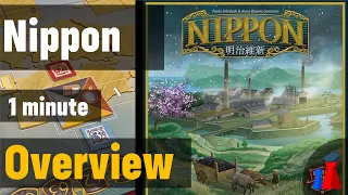 Nippon -1 minute Overview - Peaky Boardgamer