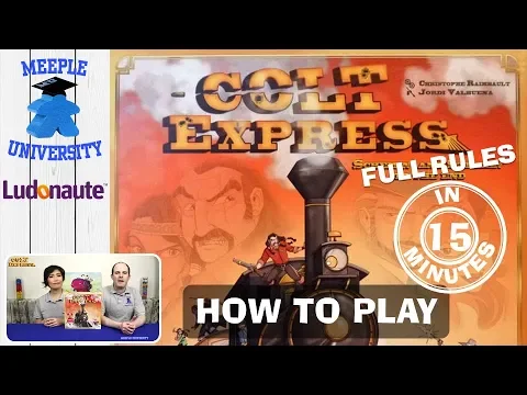 Colt Express Board Game - How to Play complete, by Stella and Tarrant