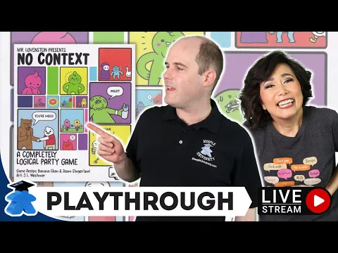 Mr. Lovenstein Presents: No Context - Live Playthrough Board Game and Giveaway