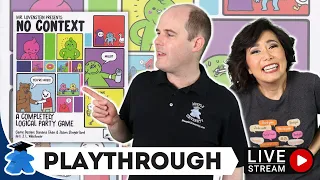 Mr. Lovenstein Presents: No Context - Live Playthrough Board Game and Giveaway