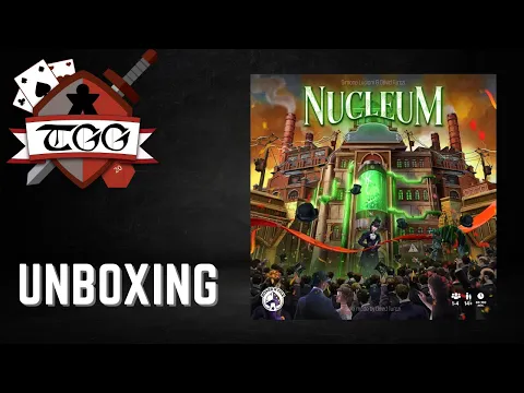 Nucleum Board Game Unboxing