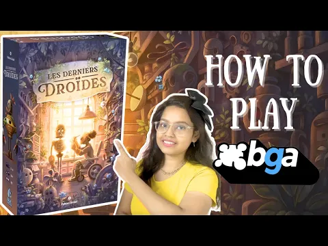 The last Droids - How to Play with Examples! | BGA | Board Game Arena