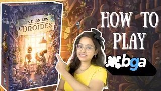 The last Droids - How to Play with Examples! | BGA | Board Game Arena