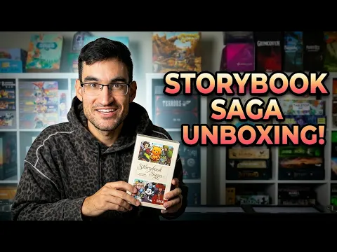 Storybook Saga Gamefound Edition Unboxing | Jake & Cierra React