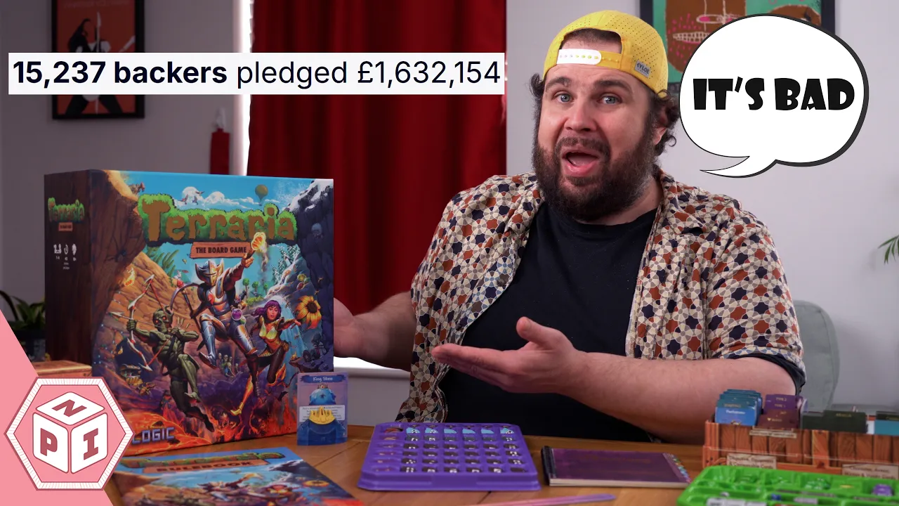 We Could Not Finish Terraria: The Board Game