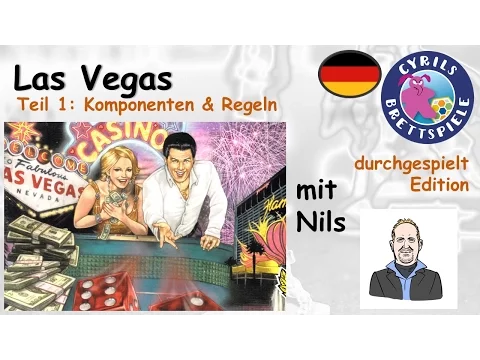 Cyrils Brettspiele - Las Vegas Brettspiel (S21E01) - Komponenten & Regeln