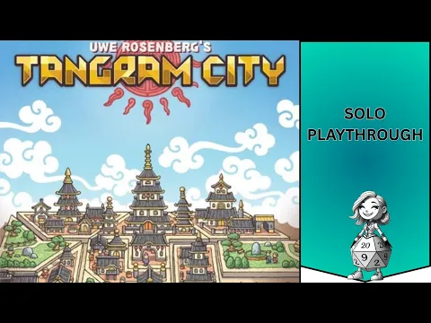 Can I Build the Perfect City? | Tangram City Solo Gameplay