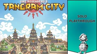 Can I Build the Perfect City? | Tangram City Solo Gameplay