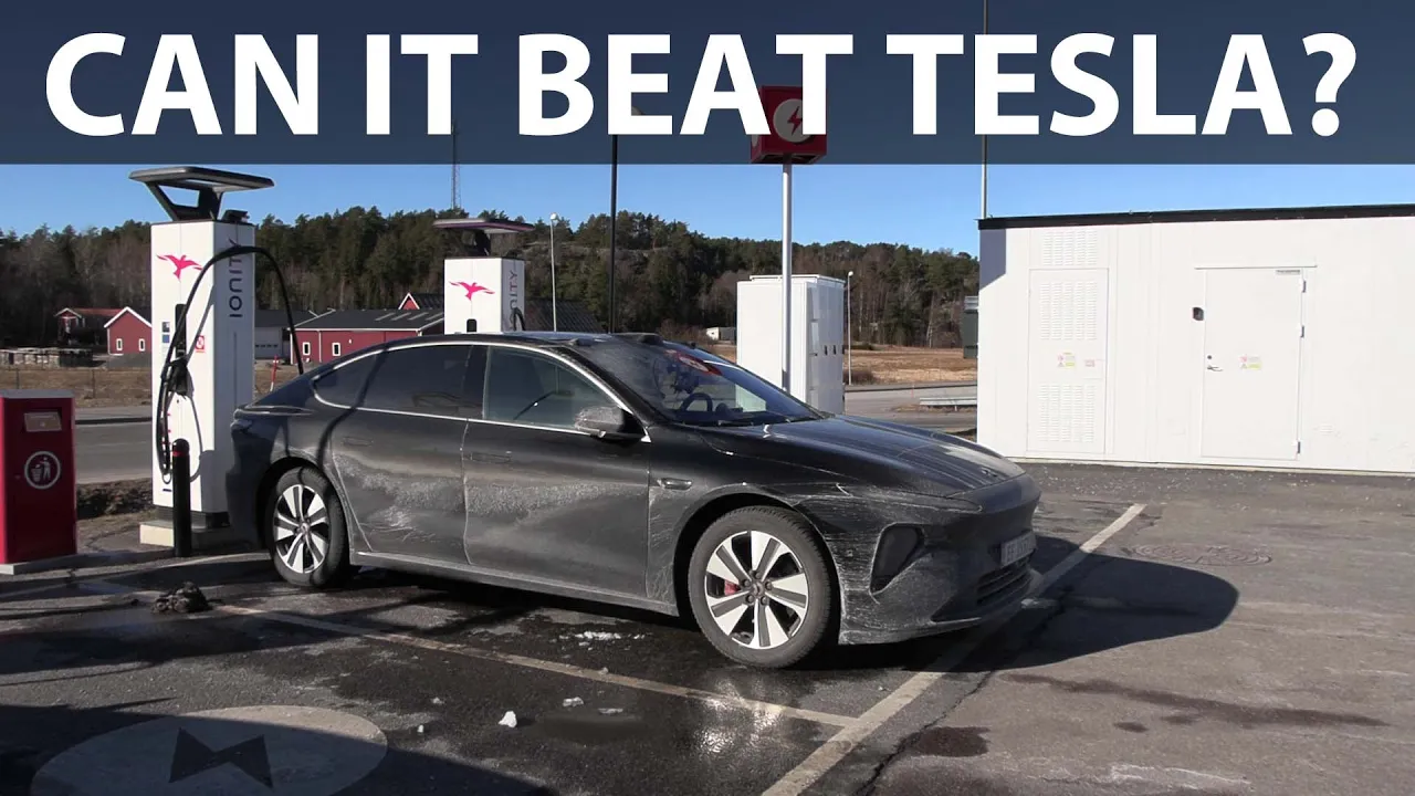 Nio ET7 100 kWh 1000 km challenge with battery swap