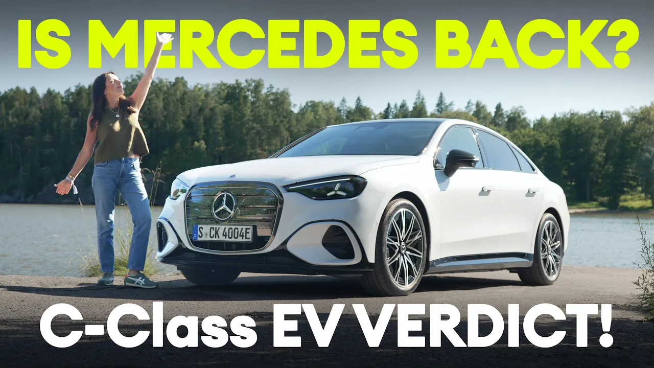 Has Mercedes finally got it right? | C-Class Electric first drive