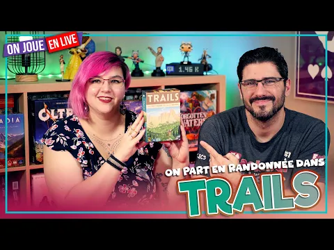 [Règles & Partie] TRAILS | 2 joueurs | Éditions Matagot | VOD Live