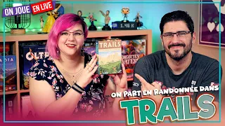 [Règles & Partie] TRAILS | 2 joueurs | Éditions Matagot | VOD Live