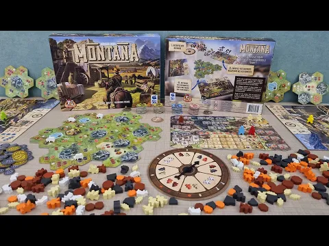 Montana - Kutu Oyunu Açılımı Falan - ASMR Board Game Unboxing