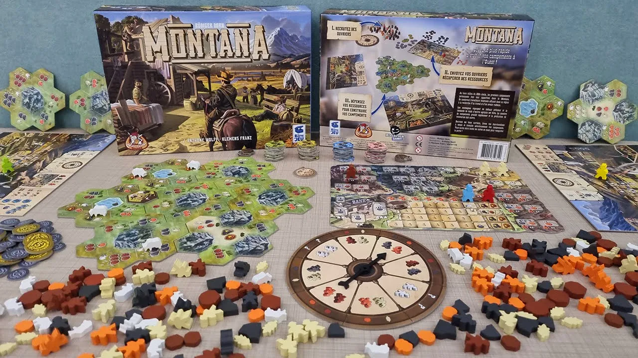 Montana - Kutu Oyunu Açılımı Falan - ASMR Board Game Unboxing