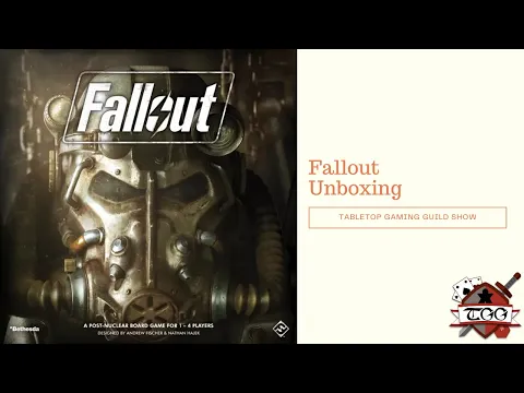 Fallout Board Game Unboxing