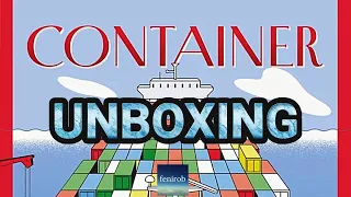 Container Board Game | Unboxing (No Talking) | Retail Version