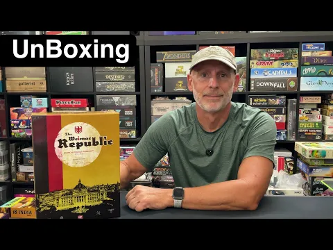 TDG: The Weimar Republic: Political Struggle in Germany, 1919-1933 unboxing with Ray