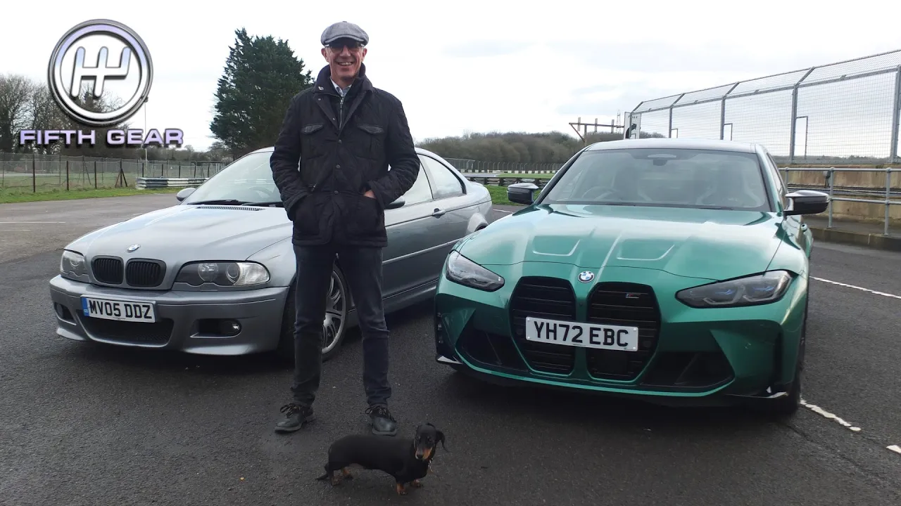 BMW M3 OLD E46 VS NEW G80 : Shoot-Out | Fifth Gear