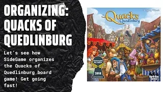 Organizing the Quacks of Quedlinburg (Fully Sleeved with All Expansions and Upgrades) SideGameLLC