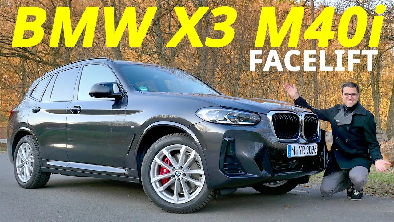 2022 BMW X3 M40i facelift REVIEW with that inline 6-cyl!