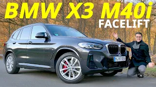 2022 BMW X3 M40i facelift REVIEW with that inline 6-cyl!