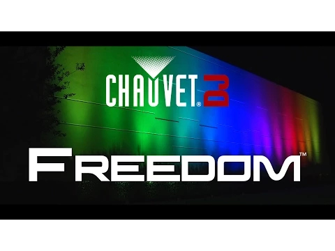 Product video thumbnail for Chauvet Freedom Par Quad 4 IP Battery-Powered Wireless LED Wash Light
